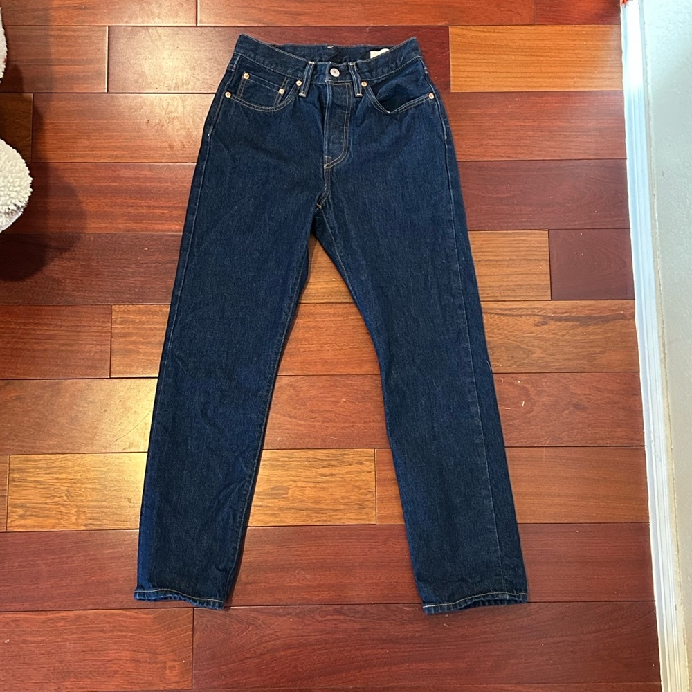 Women’s Levi’s Premium 501 90s Selvedge Denim Jeans Like Brand New!